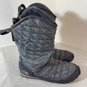 The North Face Gray Winter Boots